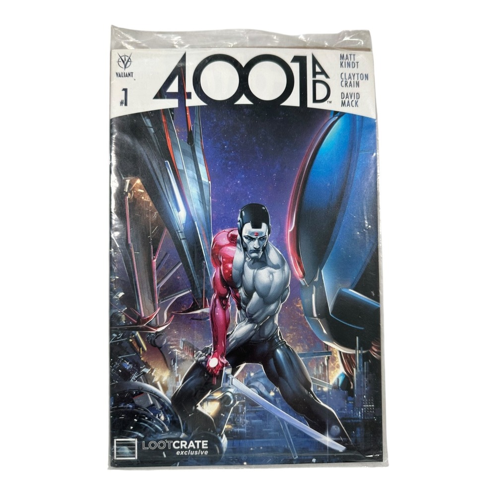 Valiant 4001 AD Comic Book #1 Loot Crate Exclusive Matt‎ Kindt David Mack